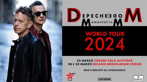 depeche mode tour 2024 milano